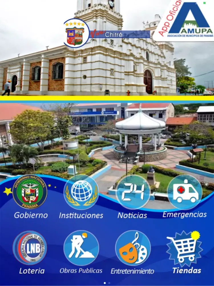 Vive Chitré Panamá iPad  スクリーンショット