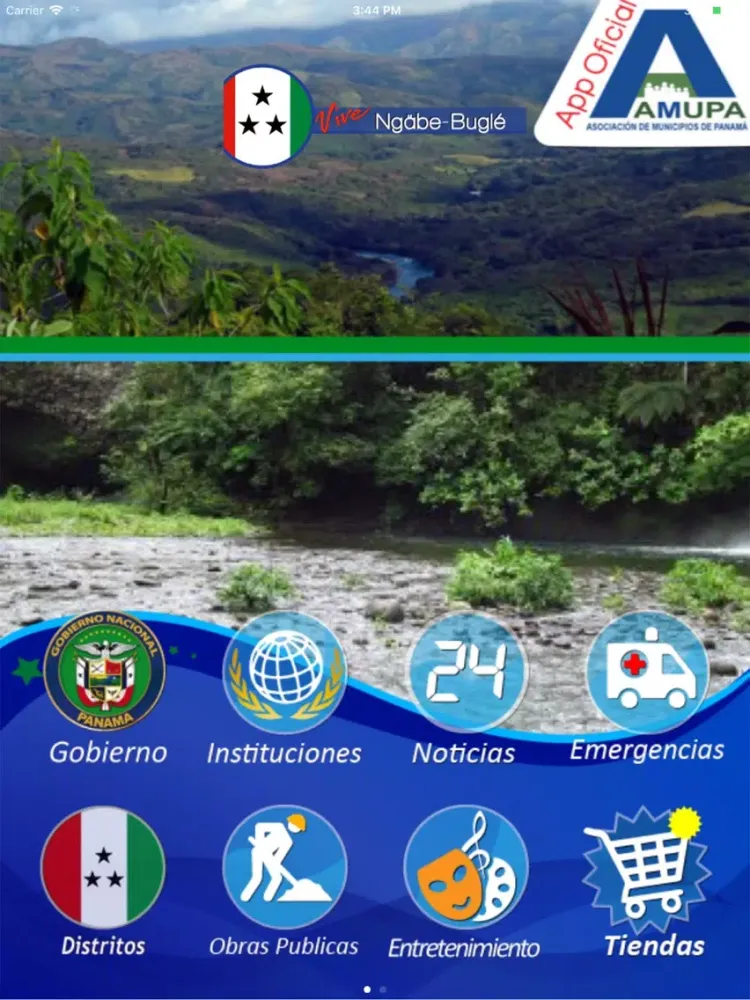 Vive Ngäbe Buglé Panamá iPad  سکرین شاٹس