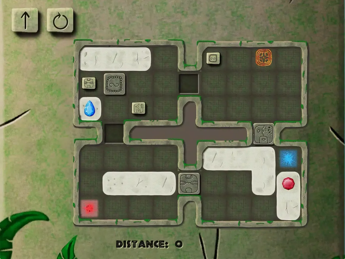 Mayan Stones Puzzle iPad  Screenshots