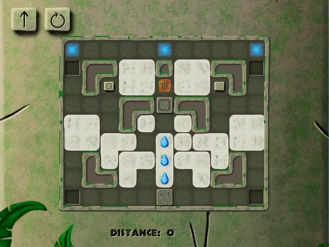 Mayan Stones Puzzle iPad  Screenshots