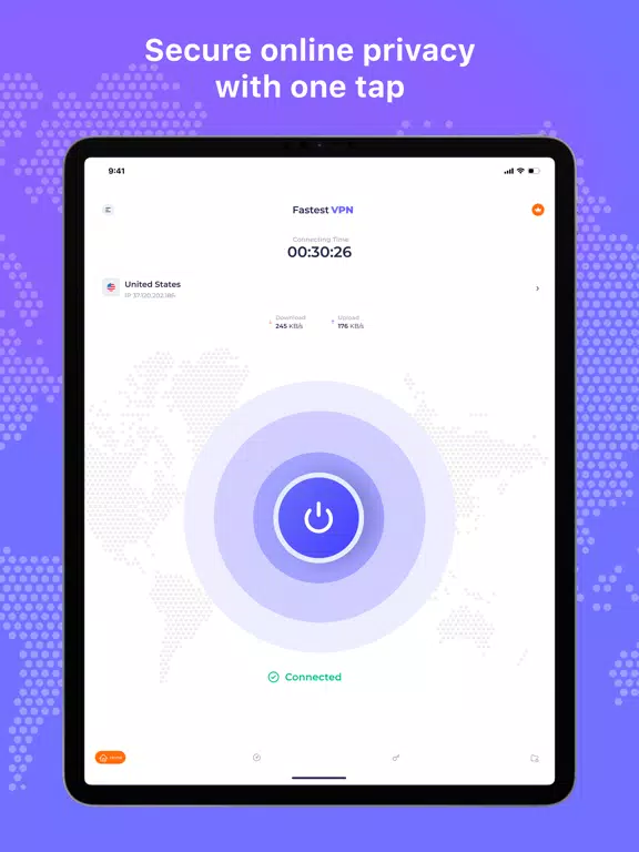 Capturas de pantalla de Secure Link - Fast & Safe VPN iPad 