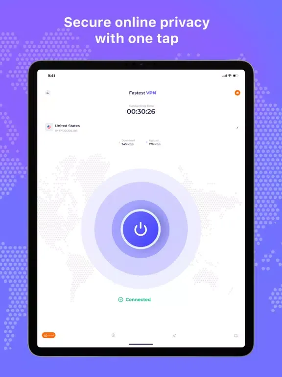 Secure Link - Fast & Safe VPN iPad 應用截圖