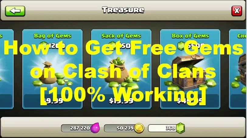 Gems FREE for Clash of Clans应用截图