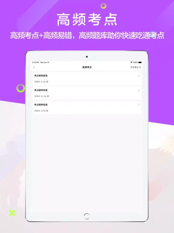健康管理师考试题库2021 iPad  スクリーンショット