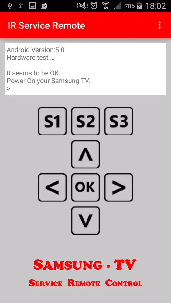 IR Service Remote应用截图