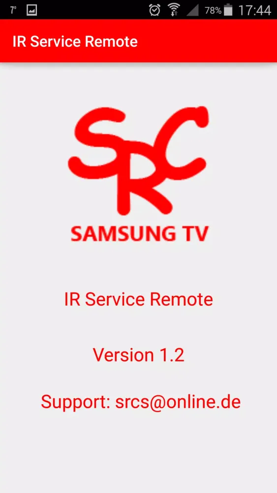 IR Service Remote应用截图