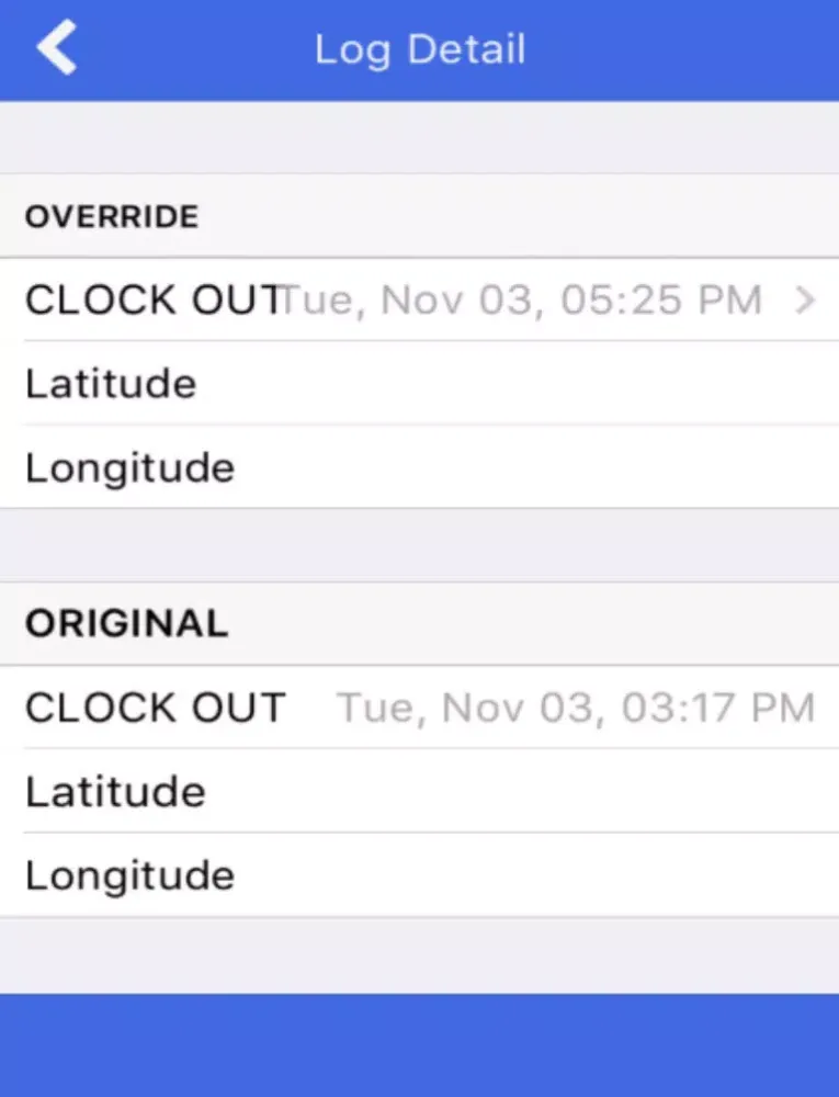 Payroll Time Tracker iPad  स्क्रीनशॉट