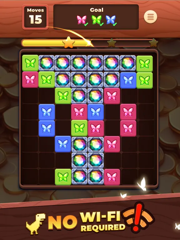 Ảnh chụp màn hình của Match Block Puzzle Game iPad 