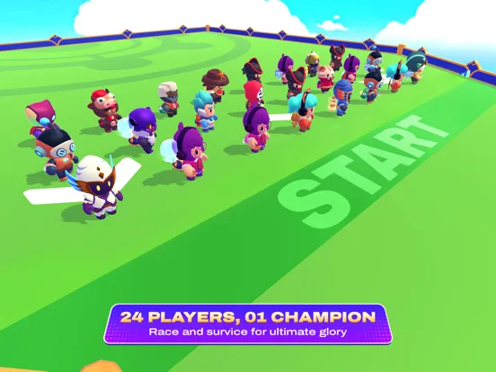 Thetan Rivals: Party Royale iPad  स्क्रीनशॉट