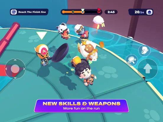 Thetan Rivals: Party Royale iPad  स्क्रीनशॉट