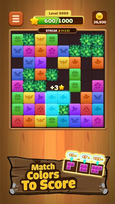 Screenshot di Triple Butterfly: woody puzzle