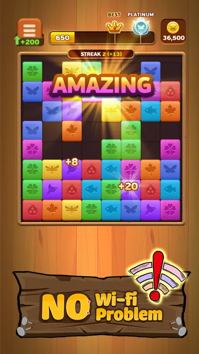 Screenshot di Triple Butterfly: woody puzzle