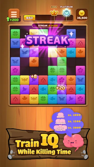 Screenshot di Triple Butterfly: woody puzzle