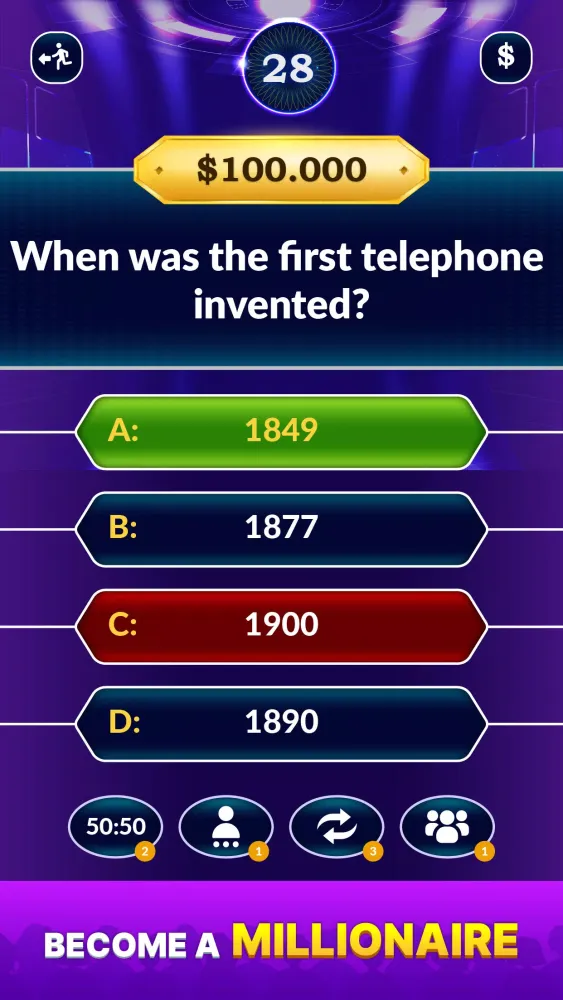 Trivia Quest: Millionaire Game應用截圖