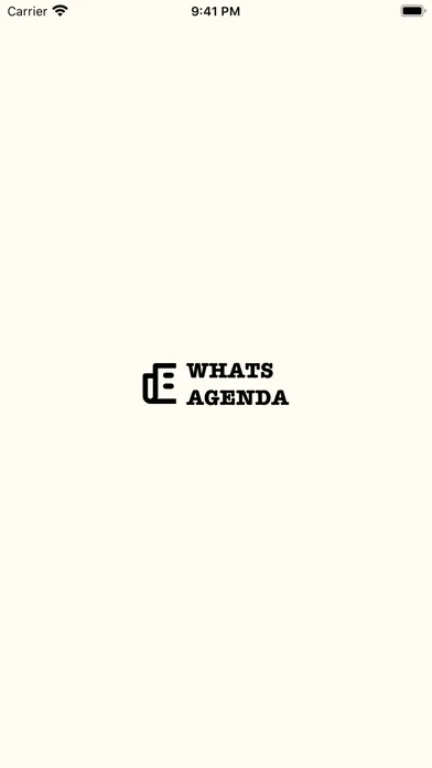 WhatsAgenda Screenshots