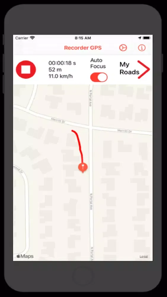 Map Recorder GPS应用截图