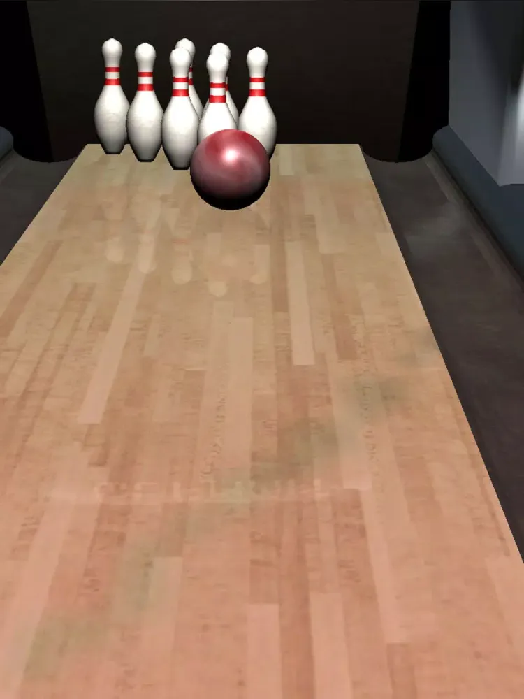 Tangkapan skrin Ten Pin Bowling iPad 