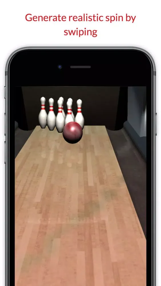 Tangkapan skrin Ten Pin Bowling