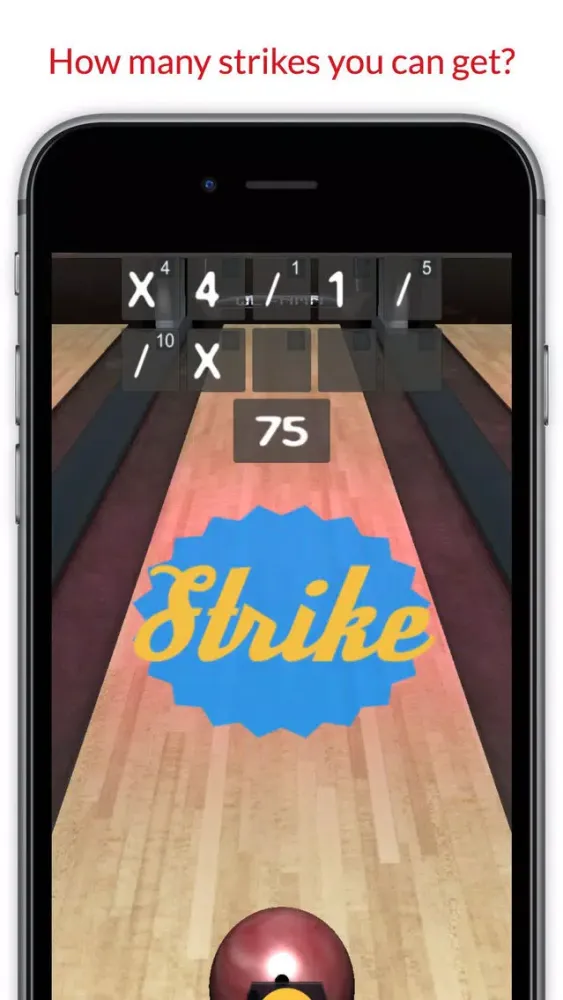 Tangkapan skrin Ten Pin Bowling