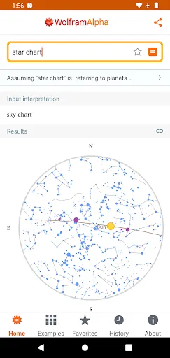 WolframAlpha Classic स्क्रीनशॉट