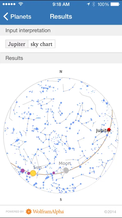 Capturas de pantalla de Wolfram Astronomy Course Assistant