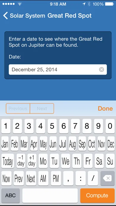 Capturas de pantalla de Wolfram Astronomy Course Assistant