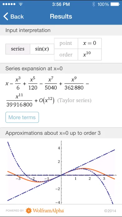 Tangkapan layar Wolfram Calculus Course Assistant