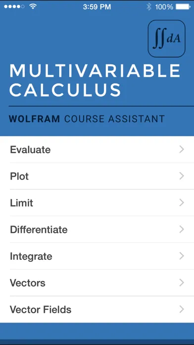 Wolfram Multivariable Calculus Course Assistant スクリーンショット