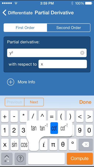 Captures d'écran de Wolfram Multivariable Calculus Course Assistant
