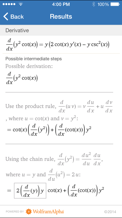 Captures d'écran de Wolfram Multivariable Calculus Course Assistant