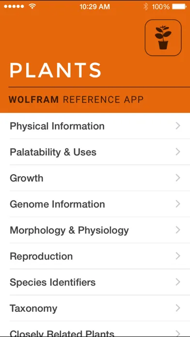 Wolfram Plants Reference App應用截圖