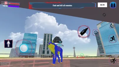 Zrzuty ekranu Wolf Robot Car Transform Games