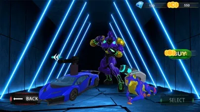 Zrzuty ekranu Wolf Robot Car Transform Games