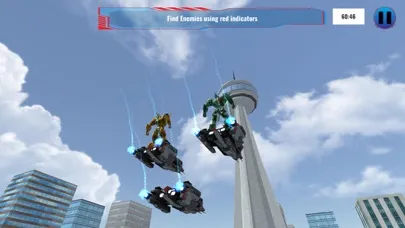 Zrzuty ekranu Wolf Robot Car Transform Games