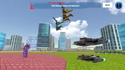 Zrzuty ekranu Wolf Robot Car Transform Games