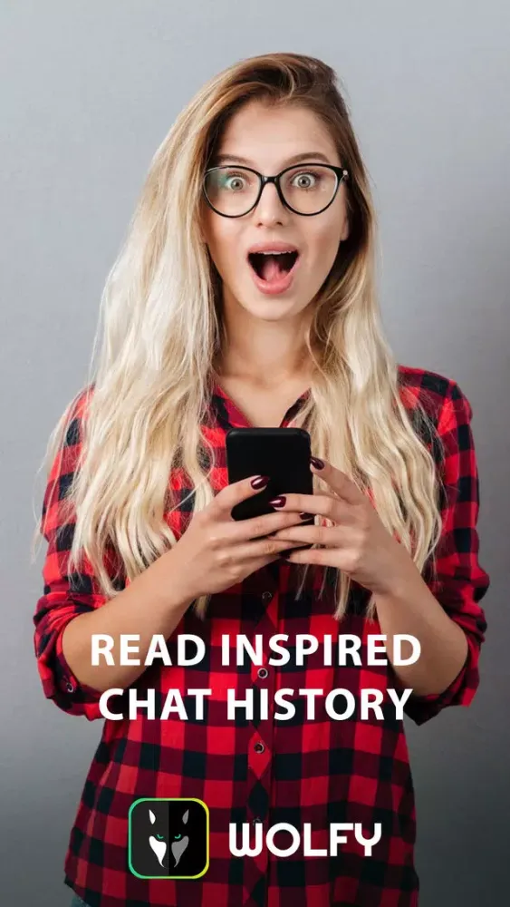 WOLFY - short chat stories سکرین شاٹس