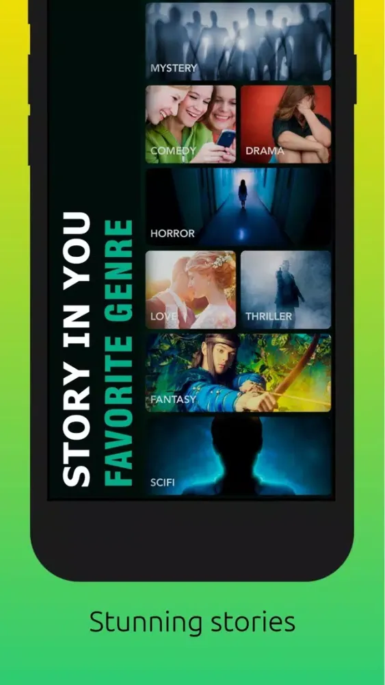 WOLFY - short chat stories سکرین شاٹس