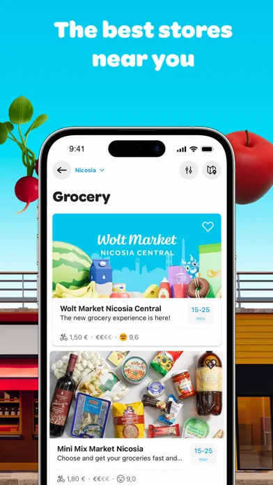 Скриншоты Wolt Delivery: Food and more