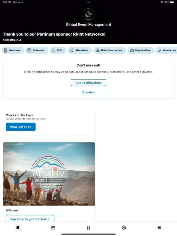 Wolters Kluwer Events iPad 應用截圖