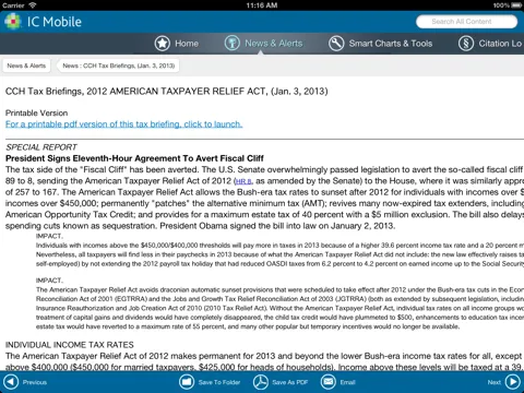 Скриншоты IntelliConnect Mobile iPad 