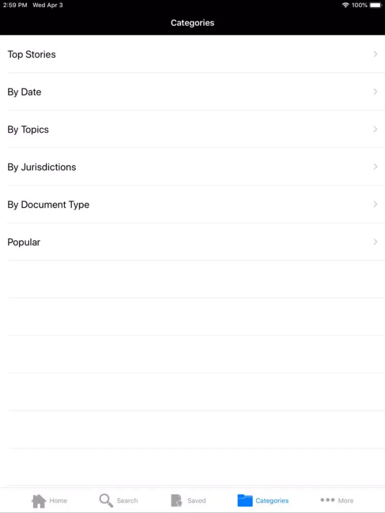 Products Liability Law Daily iPad  スクリーンショット