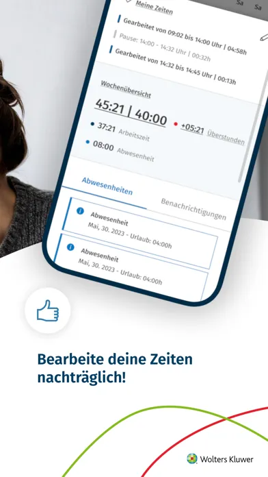ADDISON OneClick Zeiterfassung应用截图
