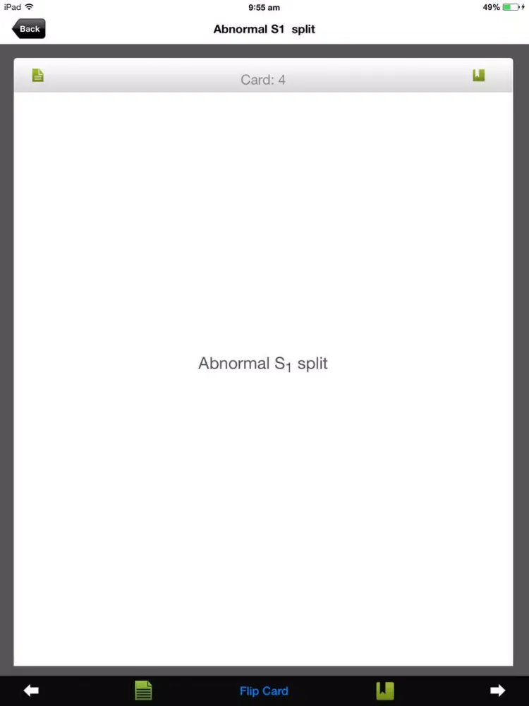 Tangkapan layar Breath & Heart Sounds: Auscultation Skills Audio Review iPad 