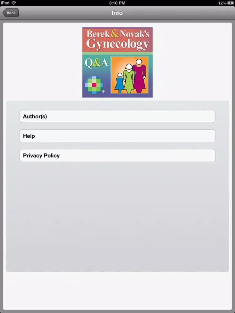 Berek and Novak's Gynecology Review App: Question and Answers to Test Your Knowledge iPad  Screenshots