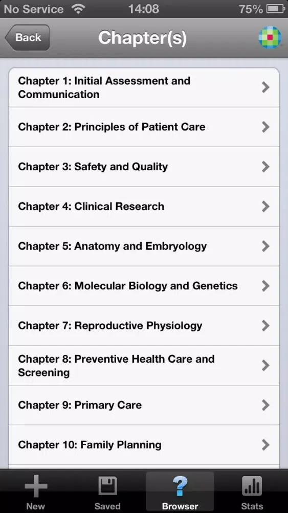 Berek and Novak's Gynecology Review App: Question and Answers to Test Your Knowledge Screenshots