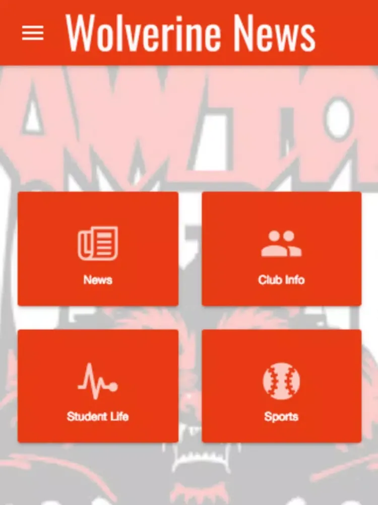 Wolverine News iPad  Screenshots