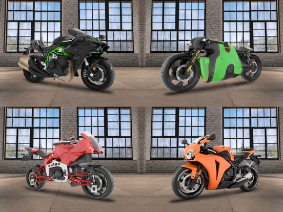 Motor Bike: Xtreme Races iPad  Screenshots