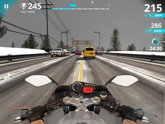 Motor Bike: Xtreme Races iPad  Screenshots