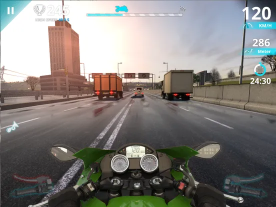 Motor Bike: Xtreme Races iPad  Screenshots