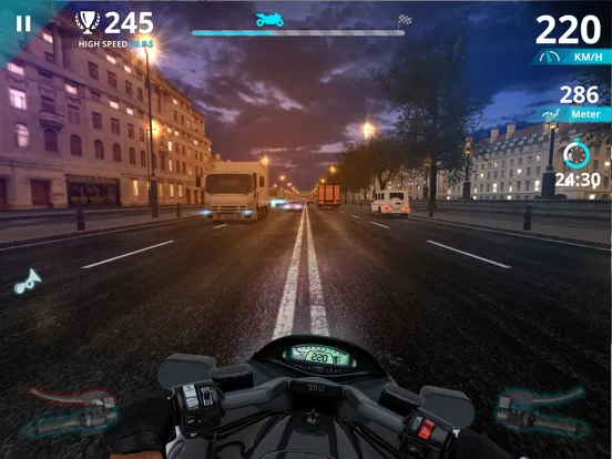 Motor Bike: Xtreme Races iPad  Screenshots